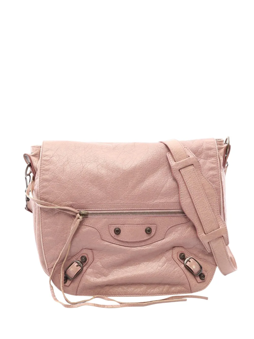 Balenciaga Pre-Owned 2005-2026 Motocross Classic Folk crossbody bag - Rosa