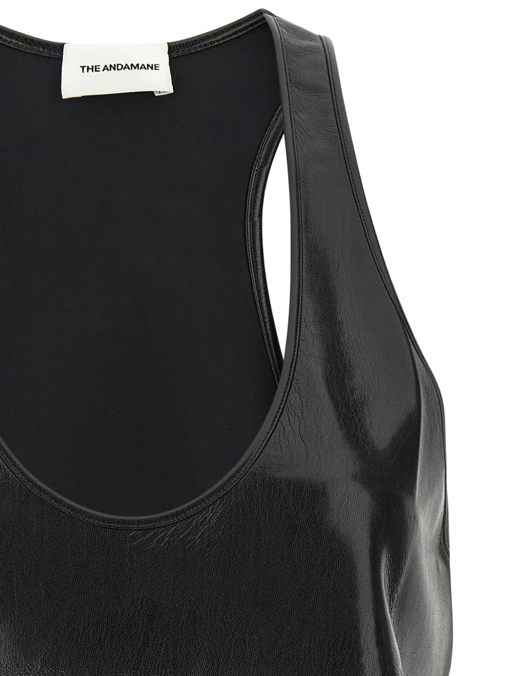 THE ANDAMANE Pura tanktop Zwart