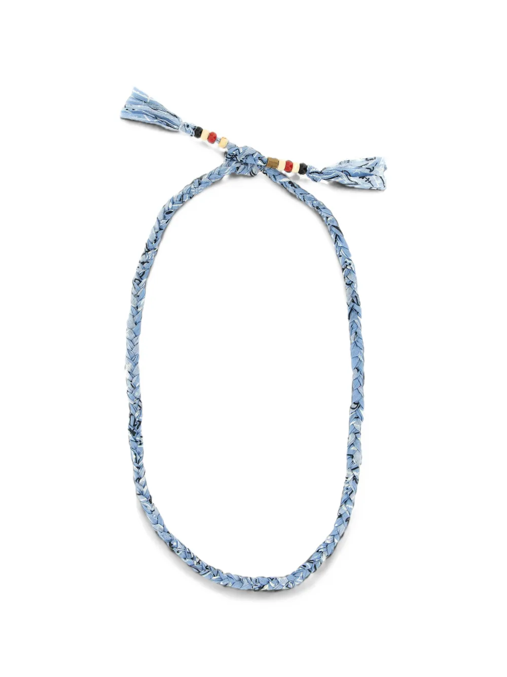 Alanui Bandana braided necklace - Blu