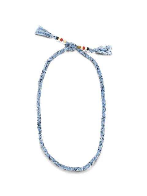 Alanui Bandana braided necklace