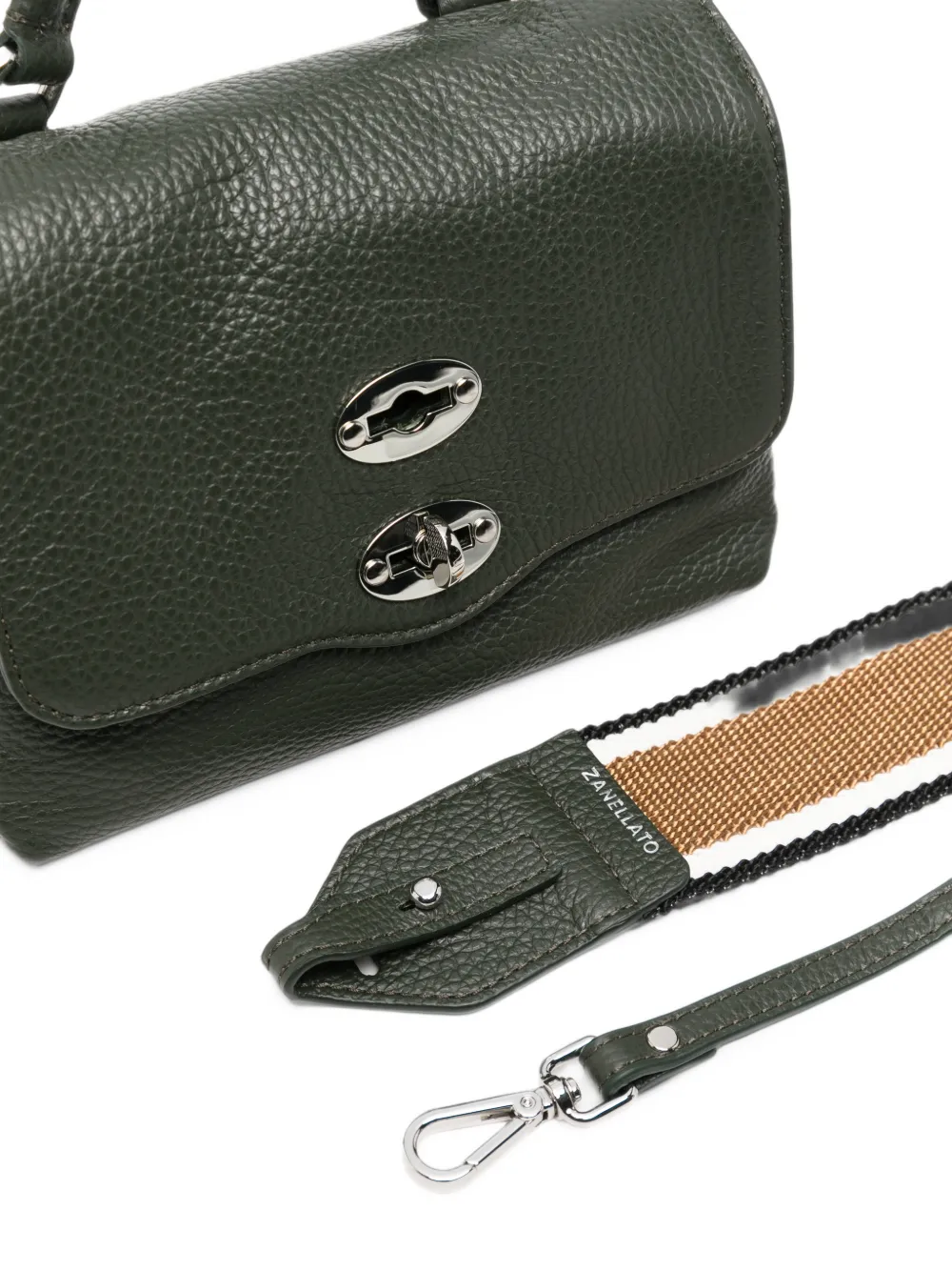 Zanellato Daily Postina kleine shopper Groen