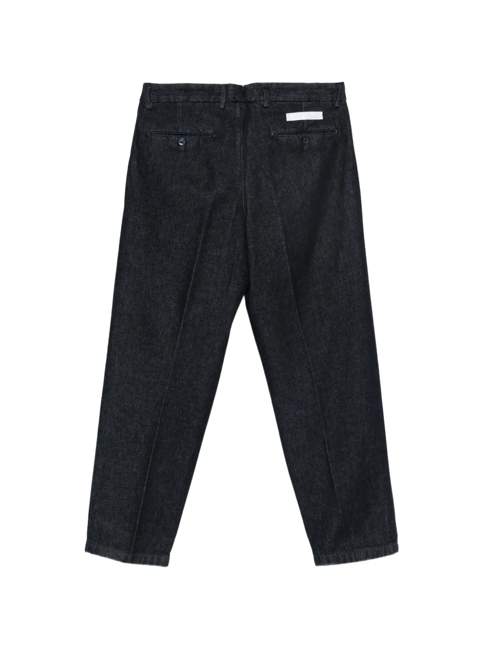 Briglia 1949 Manhattand pleated-detail jeans Blauw
