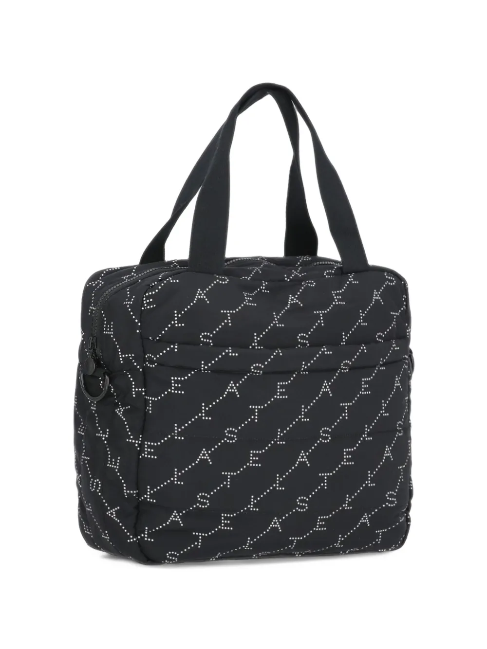 Stella McCartney Kids Luiertas met logoprint Zwart