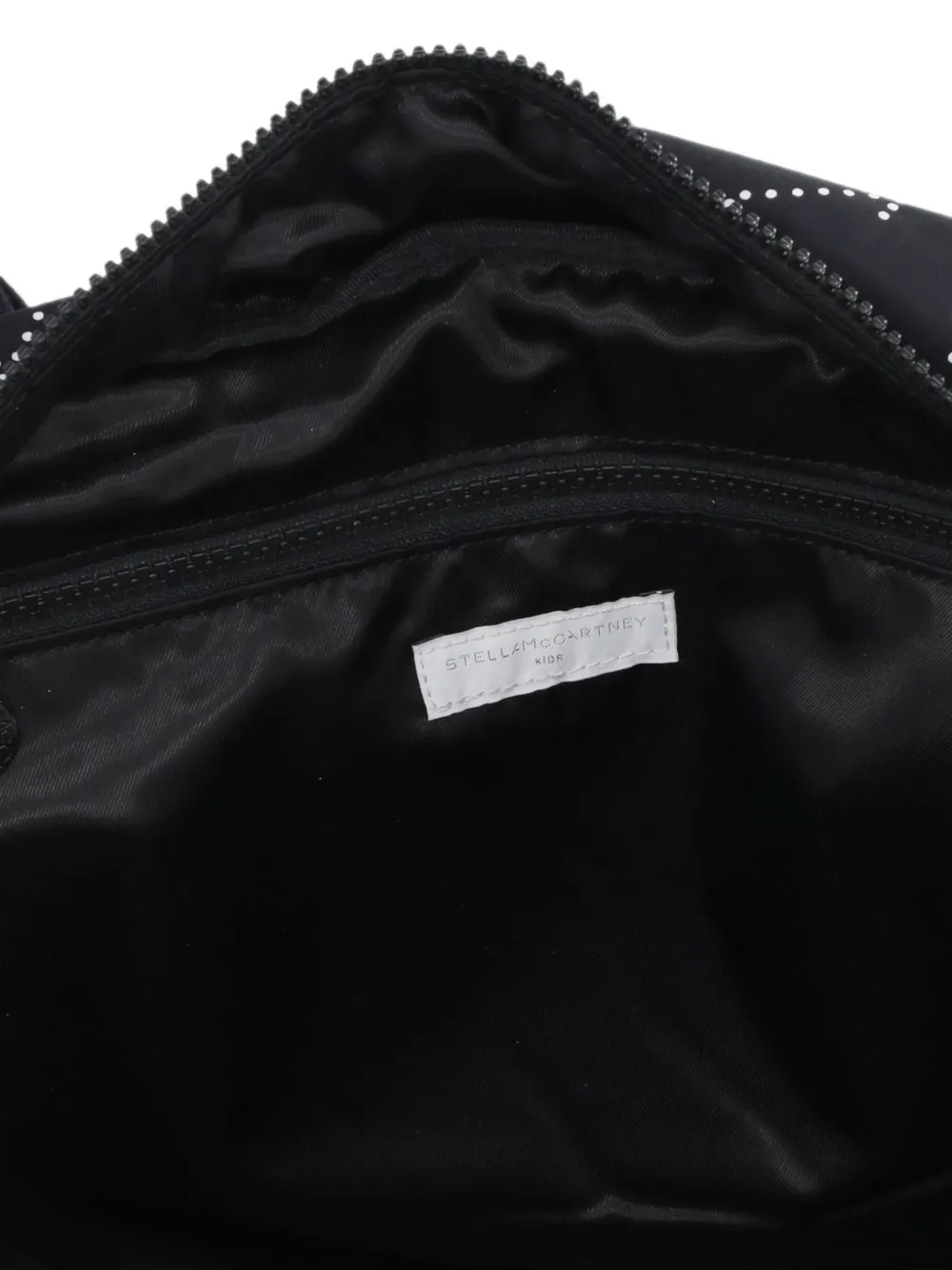 Stella McCartney Kids Luiertas met logoprint Zwart