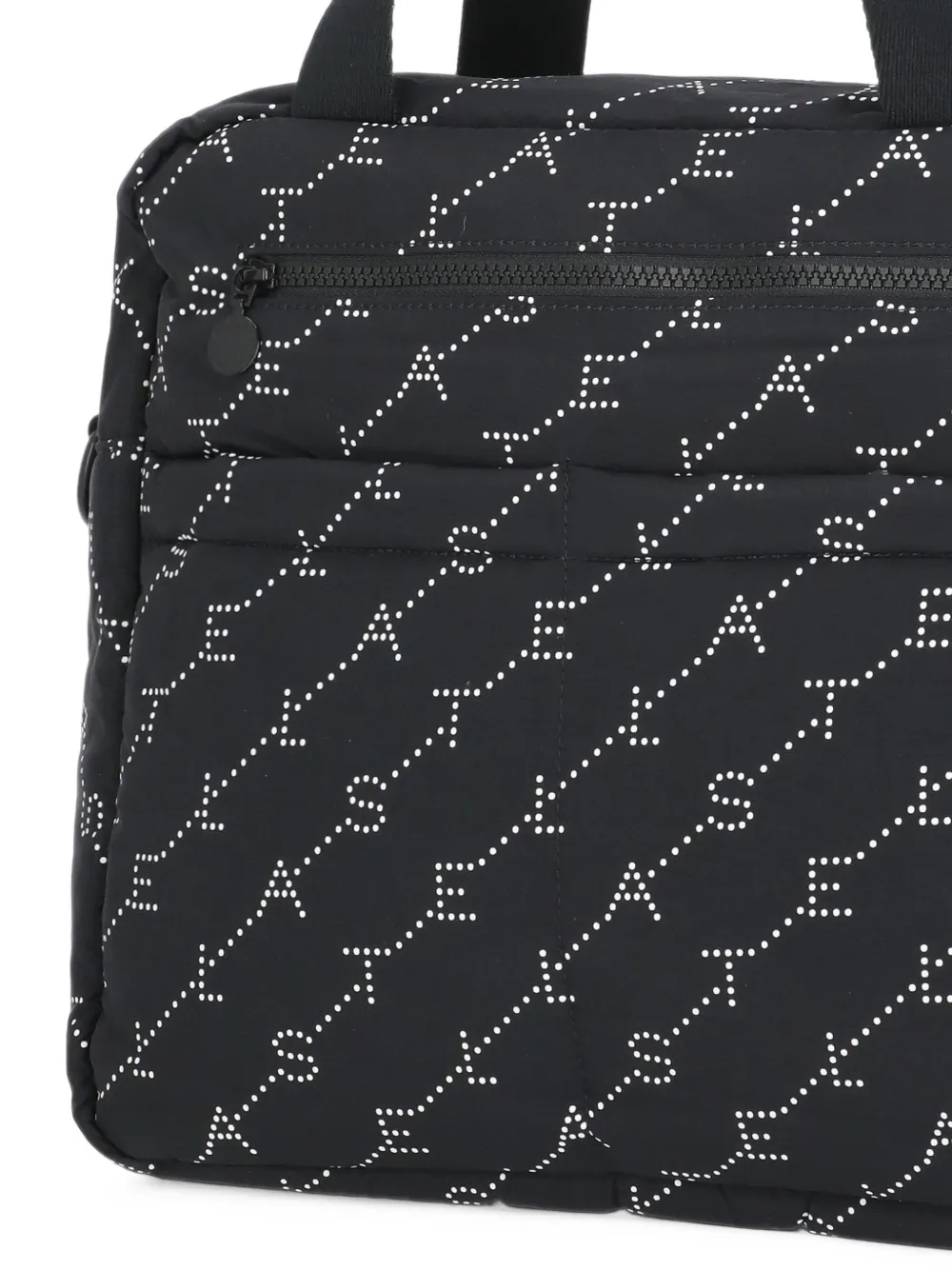 Stella McCartney Kids Luiertas met logoprint Zwart