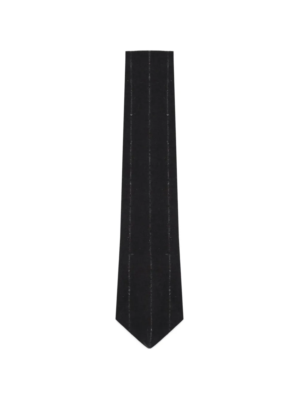 D.Exterior sequin-embellished tie - Braun