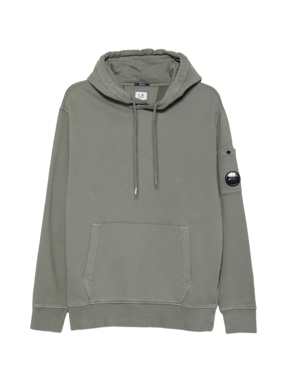 C.P. Company Felpa con applicazione - Grigio