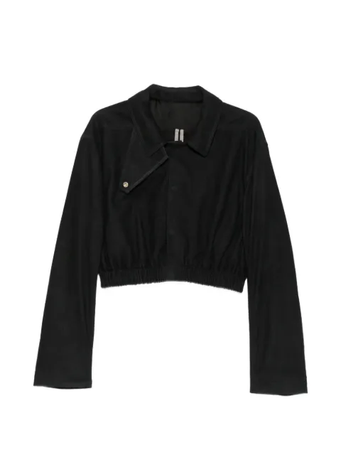 Rick Owens cropped elasticated-waist jacket