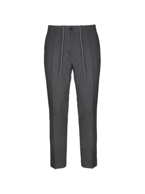 BE ABLE drawstring pleated trousers