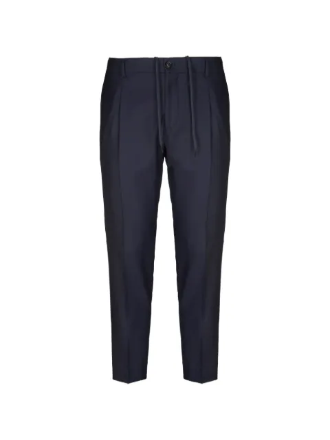 BE ABLE pleated drawstring-waist trousers