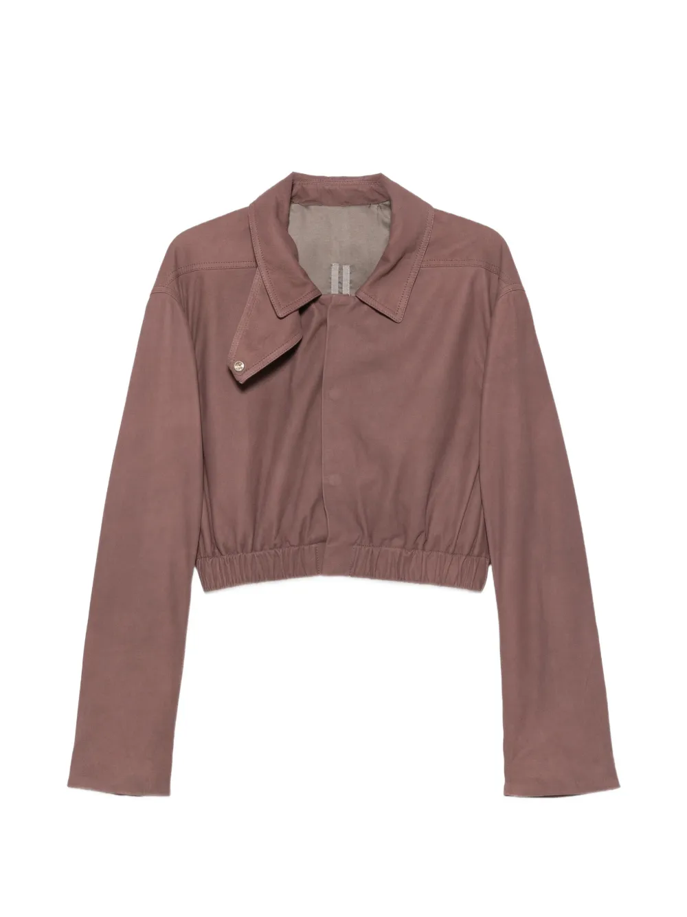 Rick Owens funnel-neck elasticated jacket Bruin