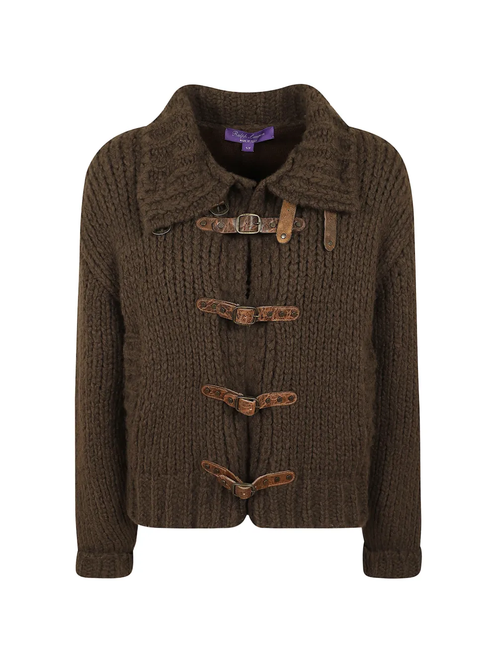 Ralph Lauren Collection cashmere jumper flight jacket Bruin