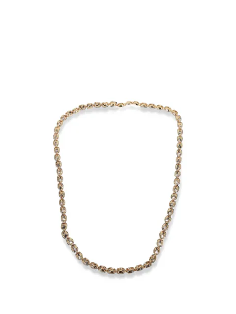 Max Mara link-chain necklace
