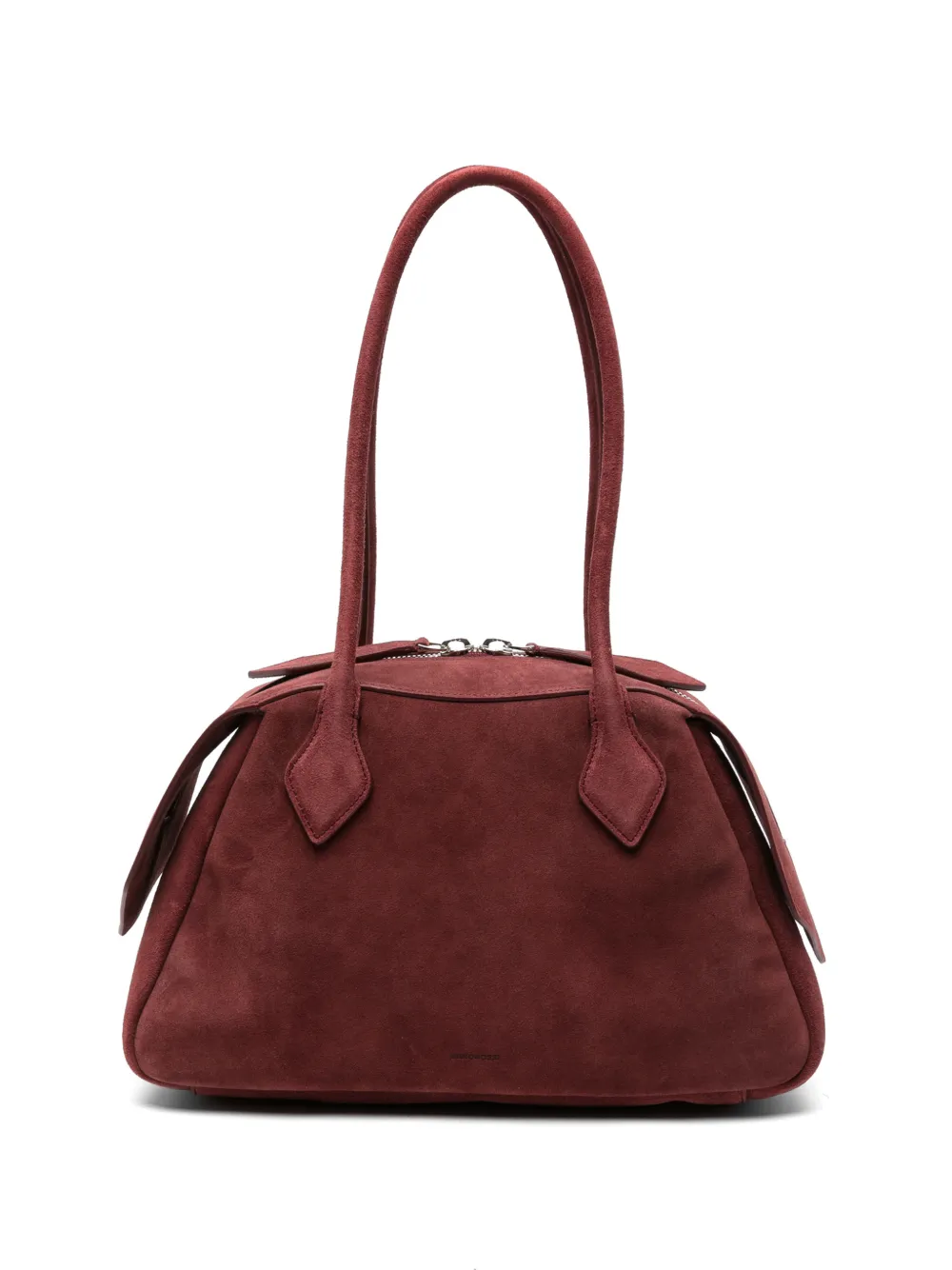 MINOBOSSI Angie suede shoulder bag - Rosso