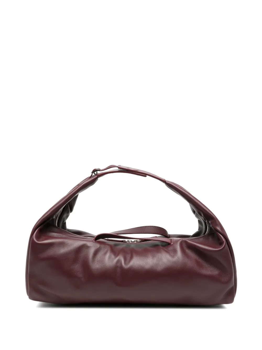 MINOBOSSI large Jasmine leather shoulder bag - Rosso