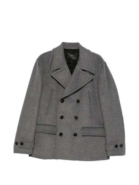 DONDUP double-breasted pea jacket