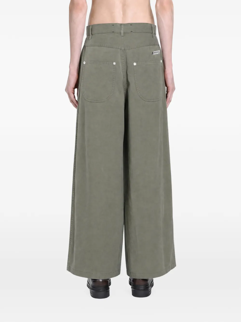 Song For The Mute Super Baggy broek Groen