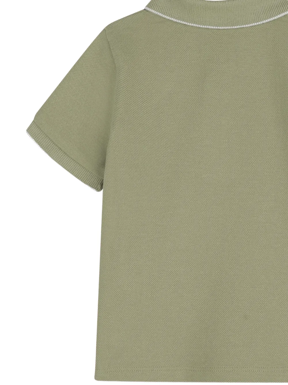 BOSS Kidswear Poloshirt met logoprint Groen