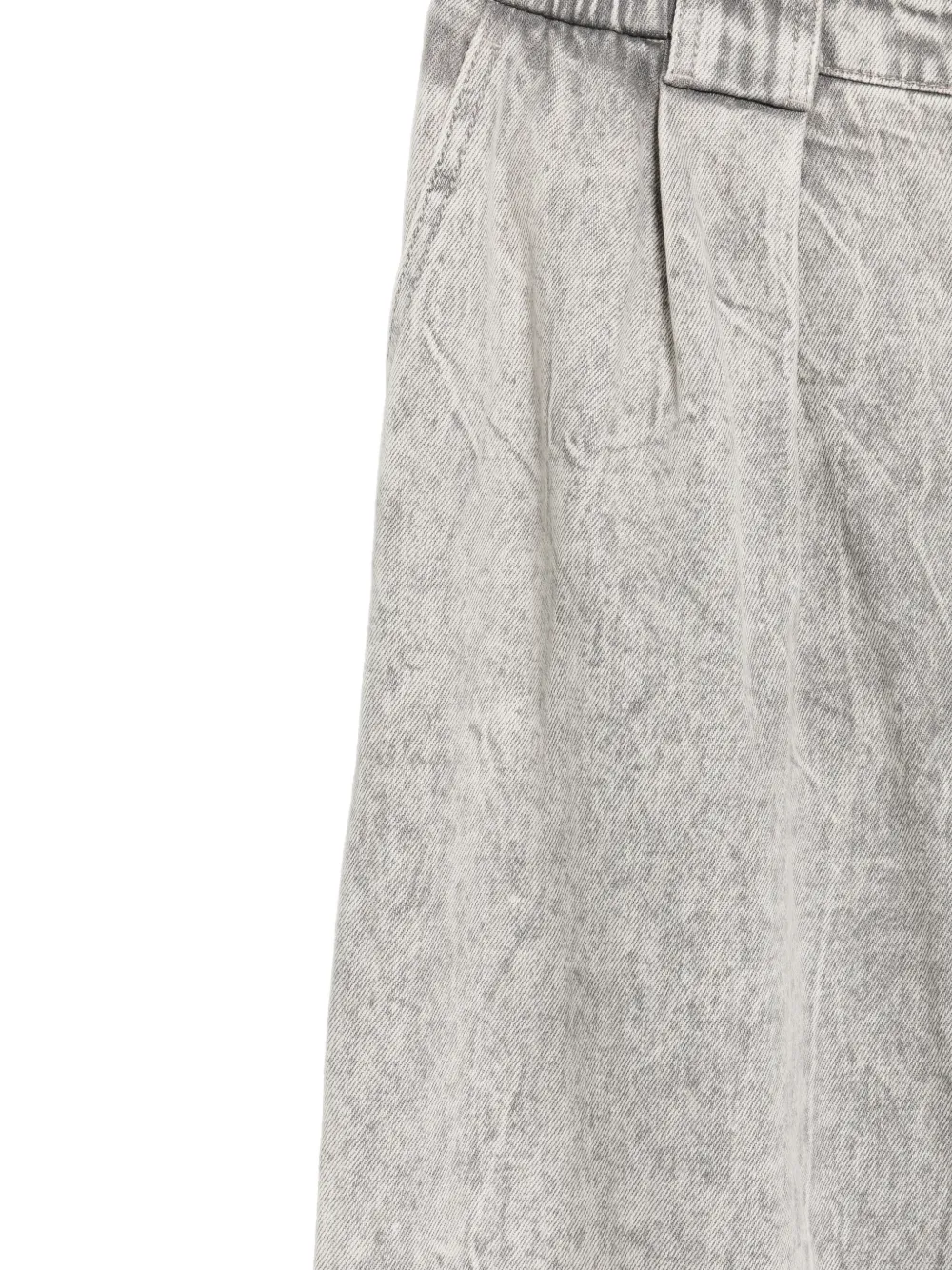 Juun.J acid-wash jeans Grijs