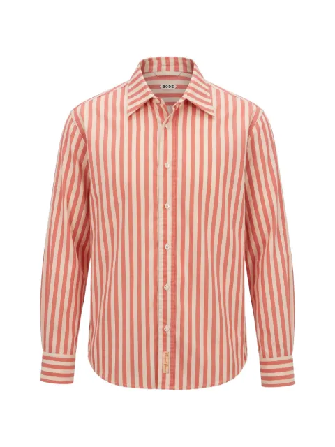 BODE Rancho striped long-sleeve shirt
