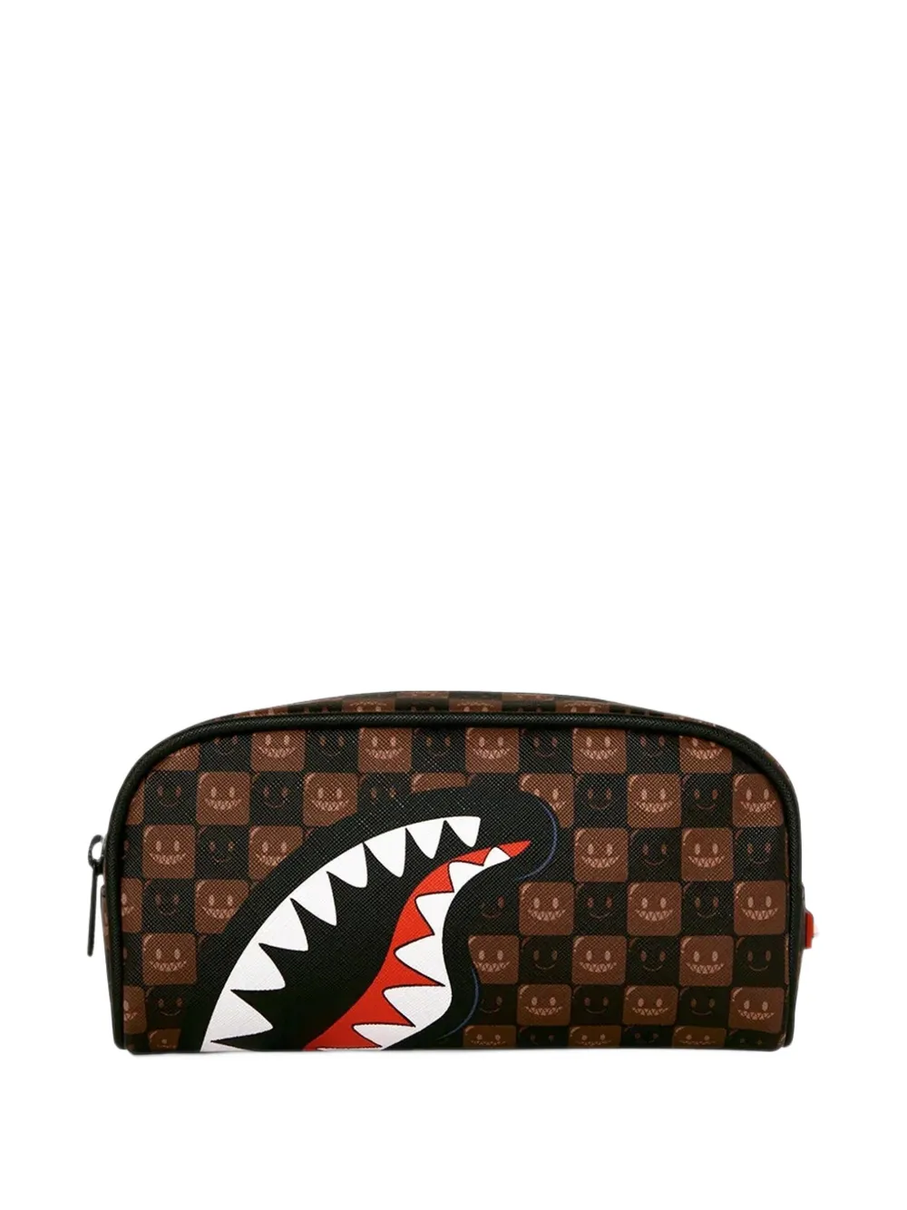 Sprayground Sharks In Paris Pouch In Brown