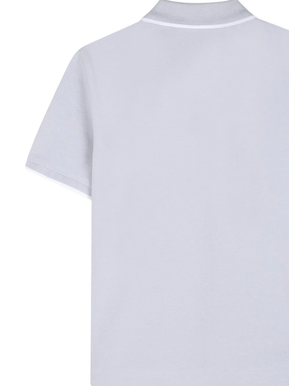 BOSS Kidswear Poloshirt met logoprint Blauw