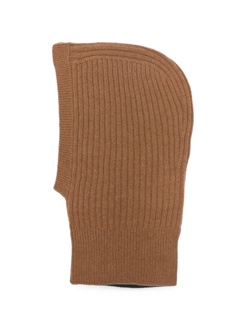 Cenere GB ribbed-knit balaclava - Marron Cenere GB ribbed-knit balaclava - Marron