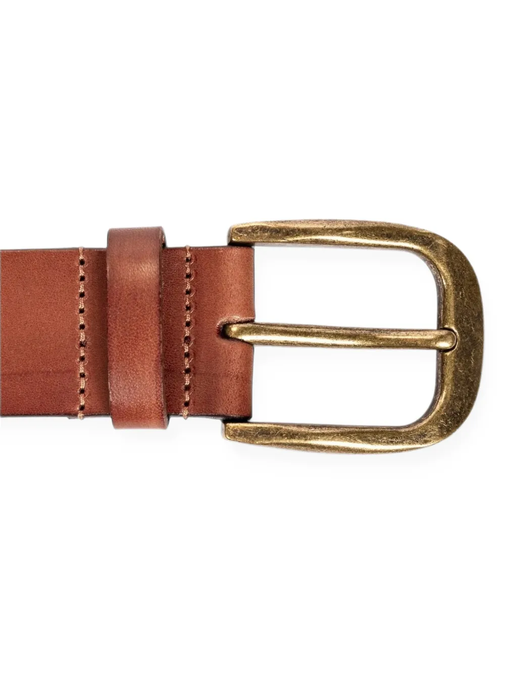 Pleasures Leren riem met studs Bruin