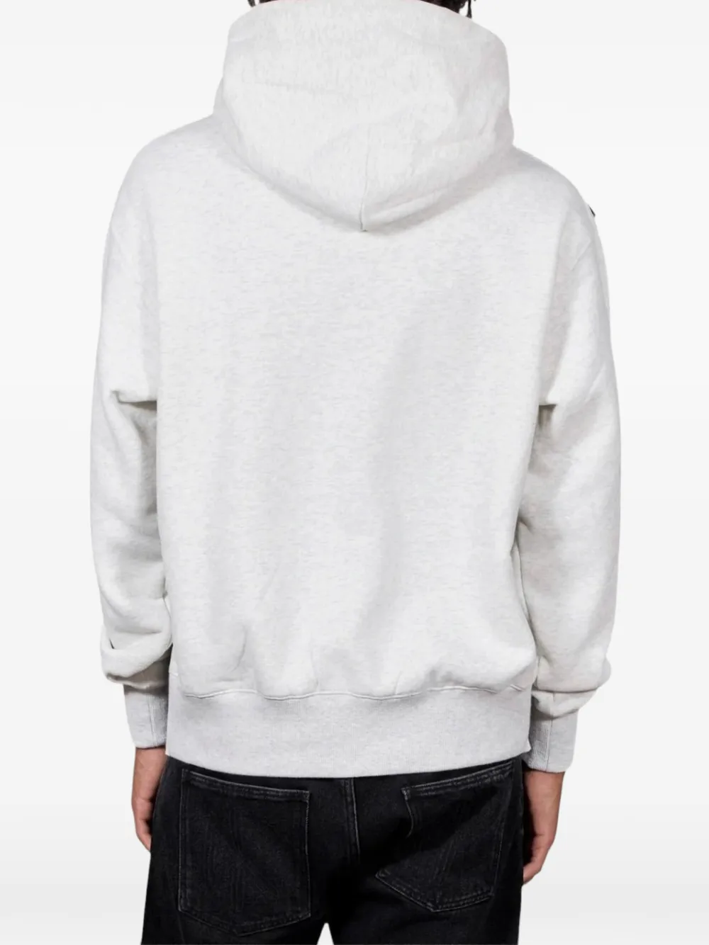 Pleasures TDTF fleece hoodie Grijs