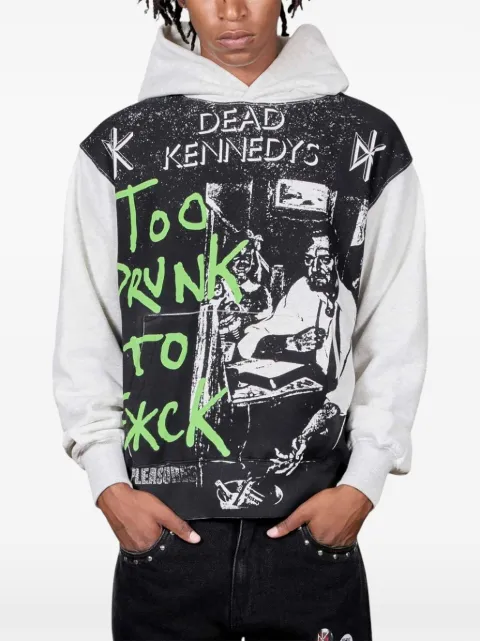 Pleasures TDTF fleece hoodie