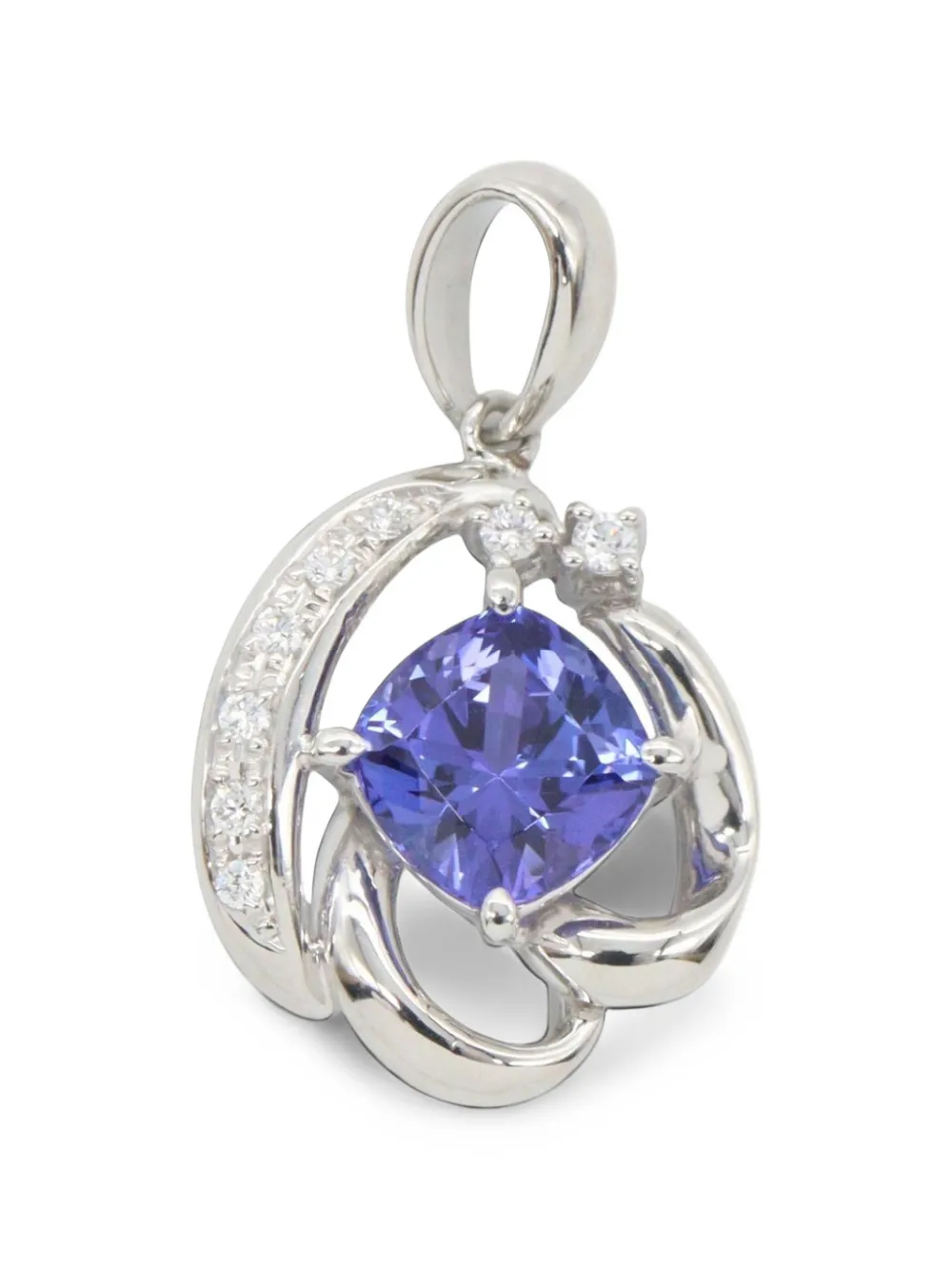 TASAKI 2010s Tanzanite diamond pendant - Argento