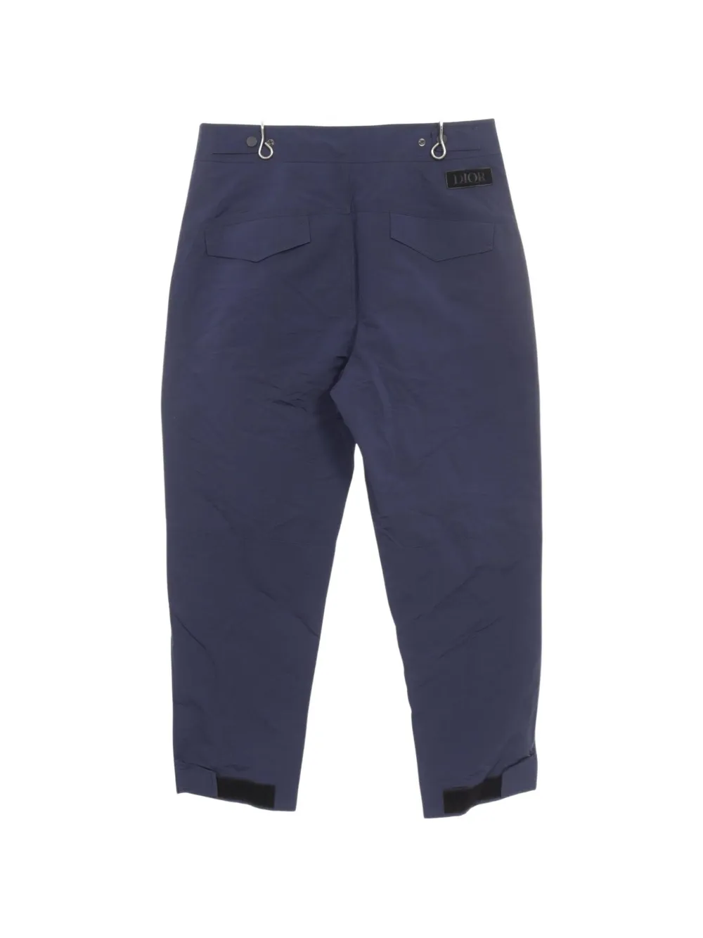 Christian Dior Pre-Owned 2010s tapered pants - Bleu