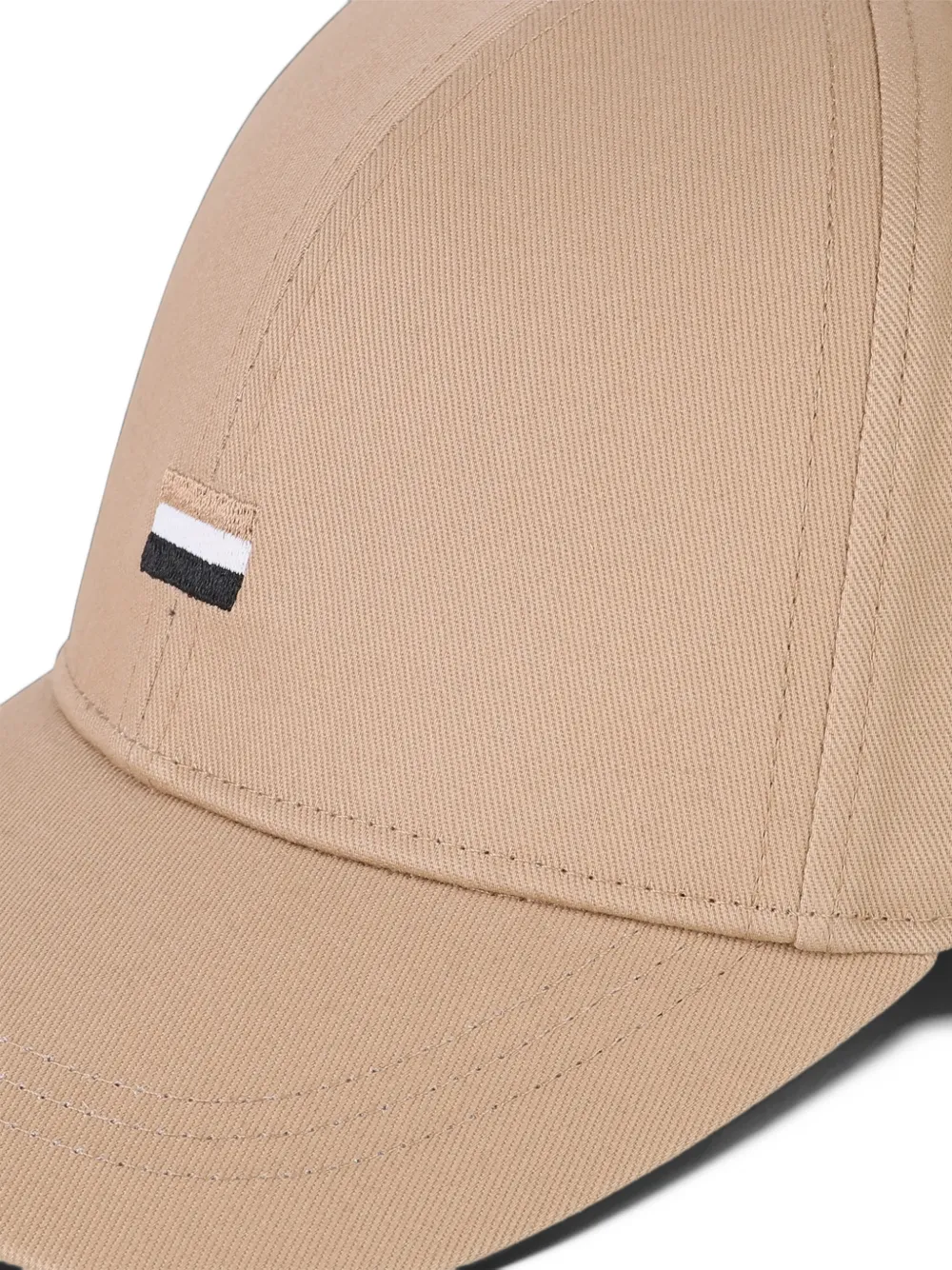BOSS Kidswear Honkbalpet met logoprint Beige