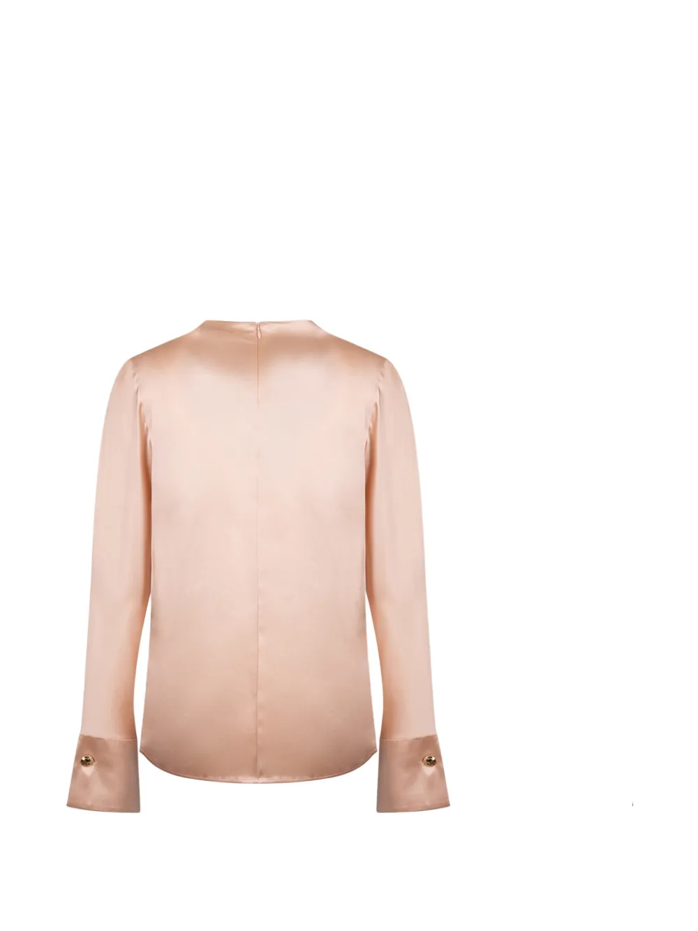 Max Mara Blouse met knoopmanchetten Roze
