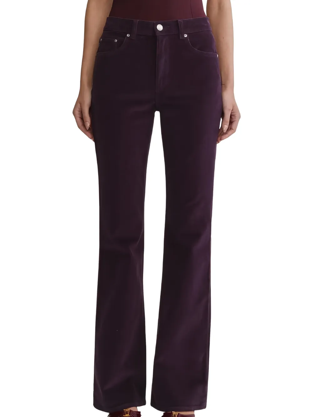 DL1961 Bridget Instasculpt bootcut jeans - Violett