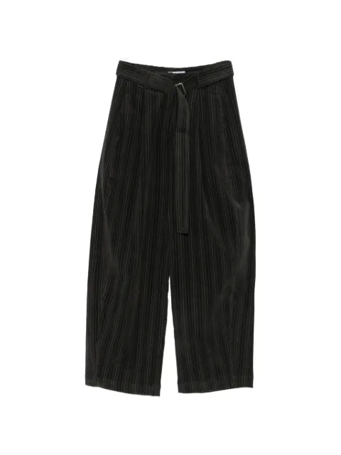 La Piscine belted corduroy trousers