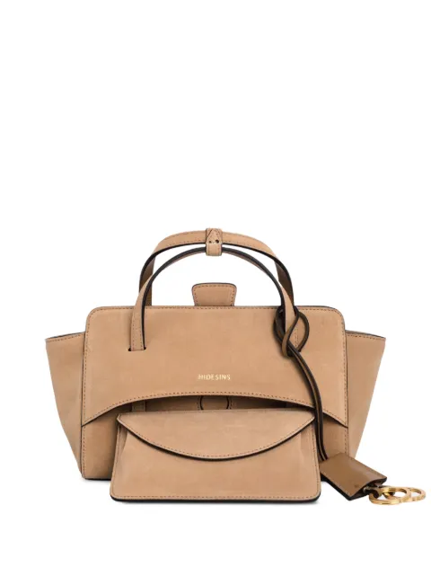 HIDESINS Borsa tote piccola in pelle scamosciata