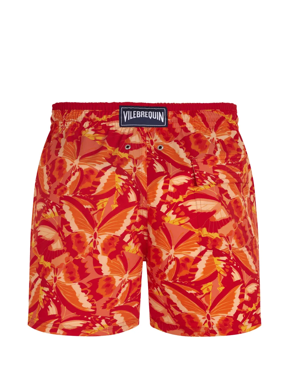 Vilebrequin Dama Pintada zwembroek Rood