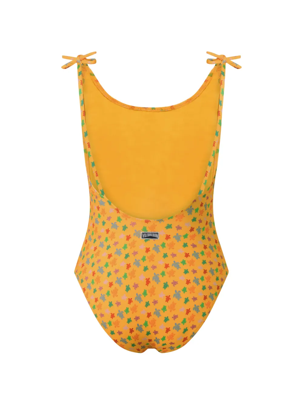 Vilebrequin Kids Micro Ronde des Tortues badpak Geel