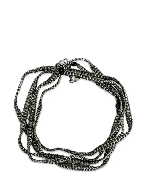 Brunello Cucinelli pulsera Monili con múltiples tiras