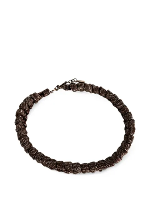 Brunello Cucinelli collar Monili retorcido