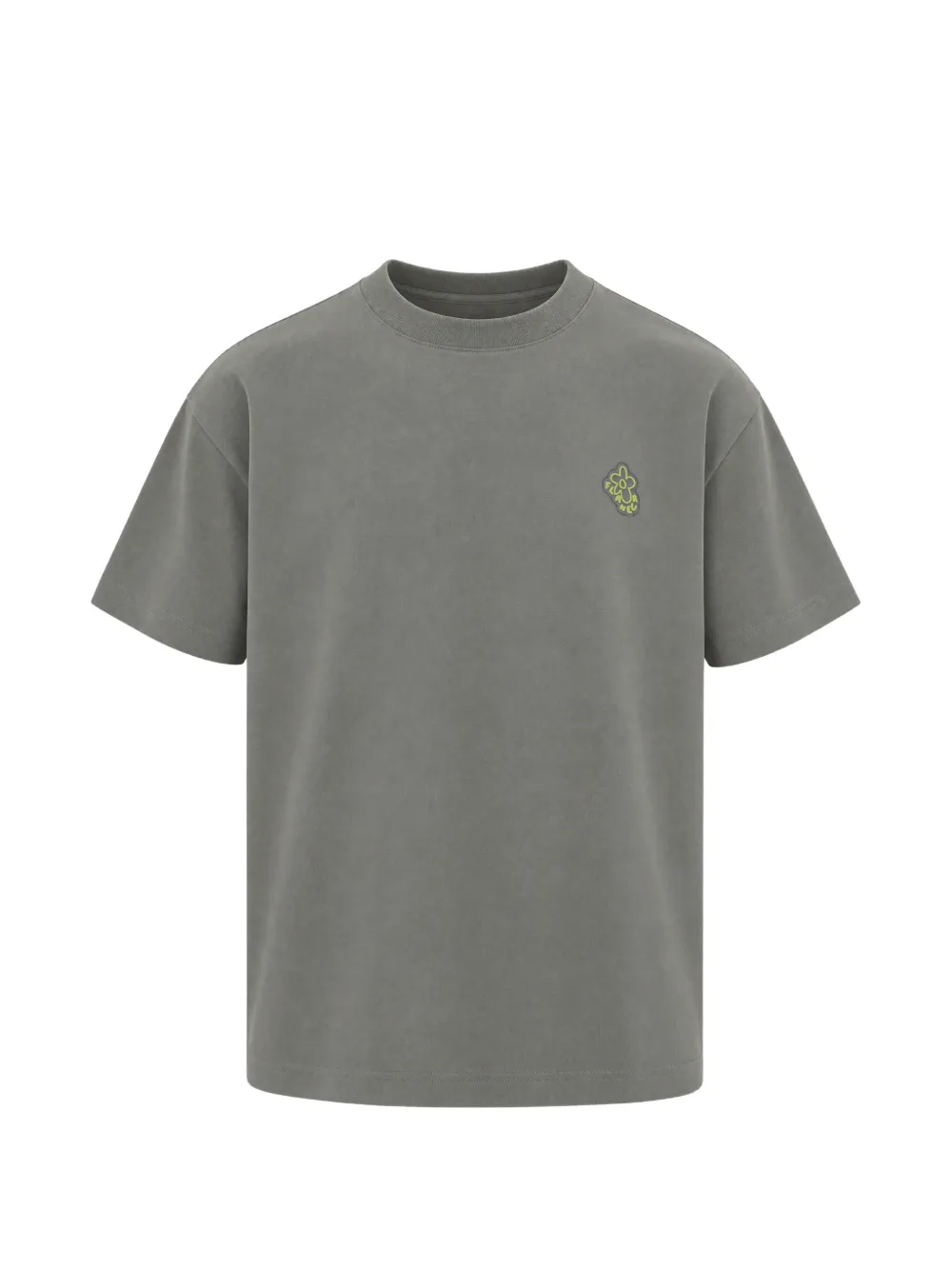 FLÂNEUR logo-patch cotton T-shirt