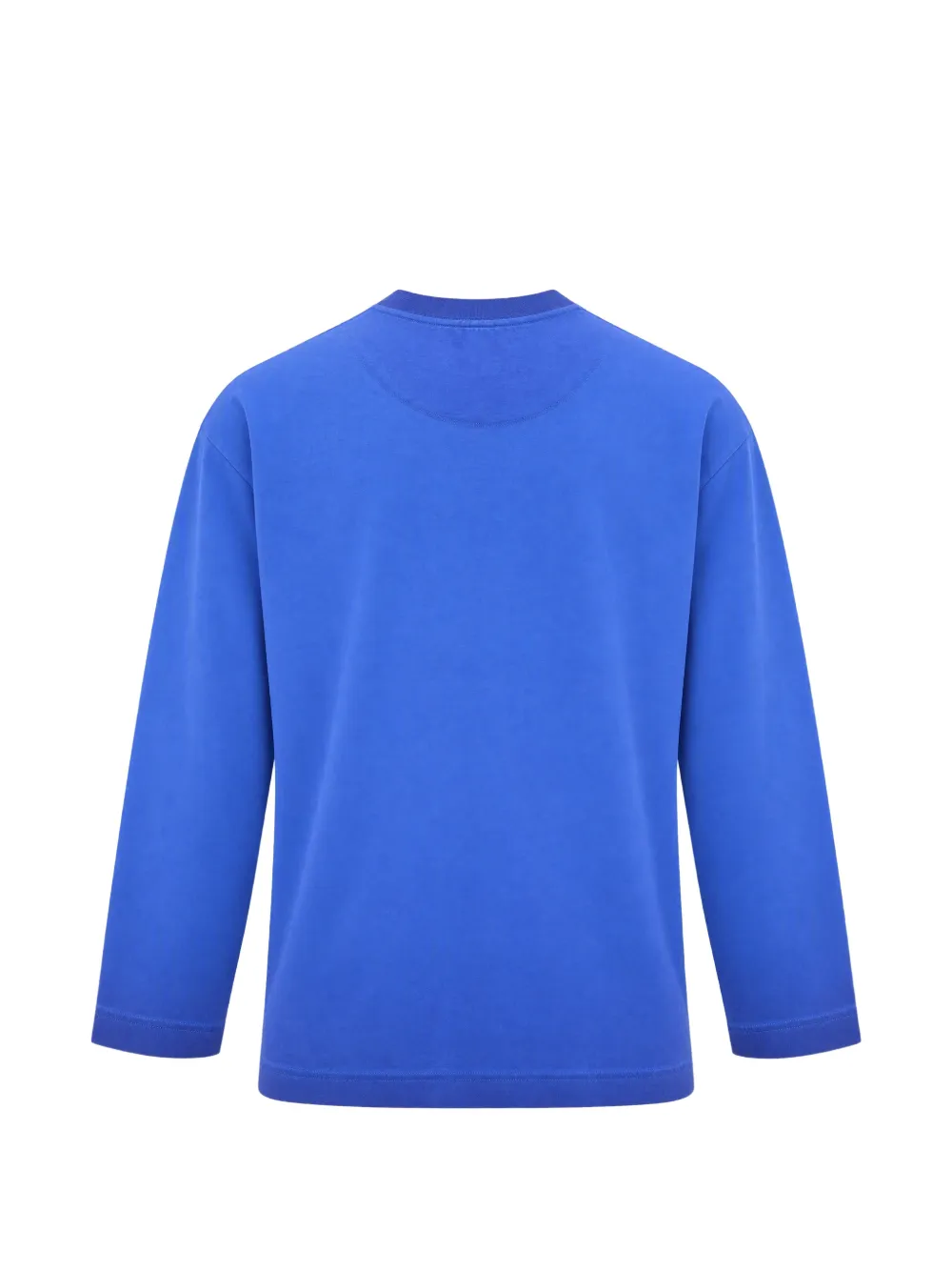 FLÂNEUR With You T-shirt met lange mouwen en tekst-print Blauw
