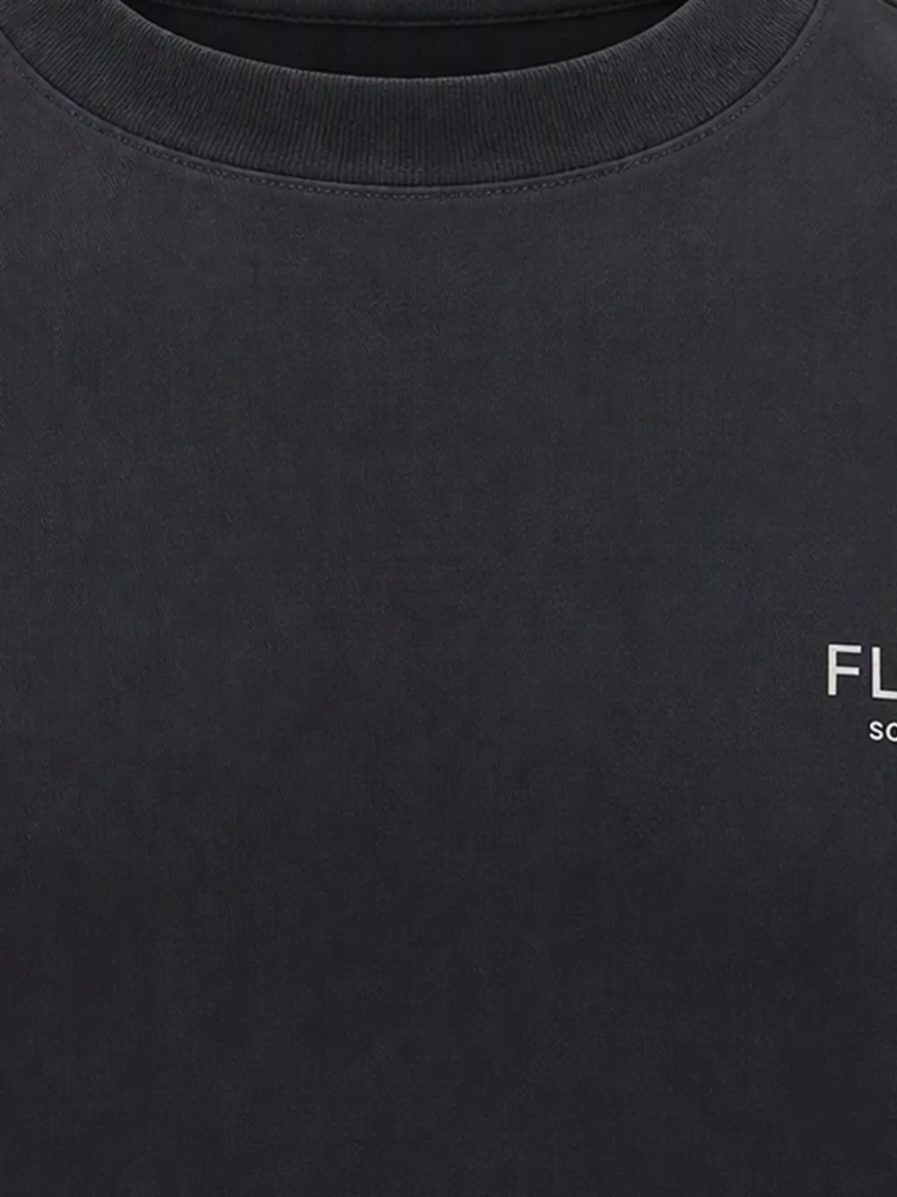 FLÂNEUR Sound & Design Studio katoenen T-shirt met logo-print Zwart