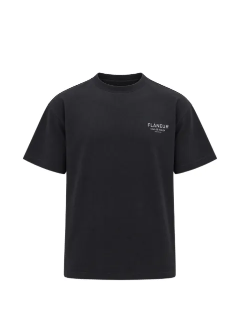 FLÂNEUR Sound & Design Studio logo-print cotton T-shirt