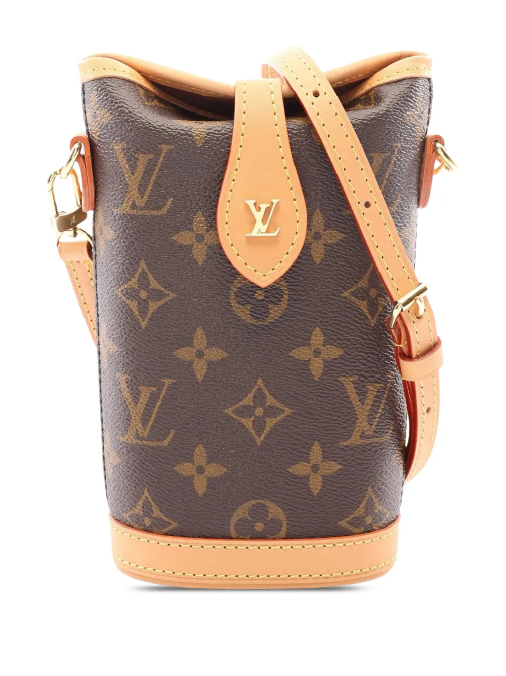 Louis Vuitton Pre-Owned 2021-2026 Monogram Fold Me Pouch crossbody bag - Braun