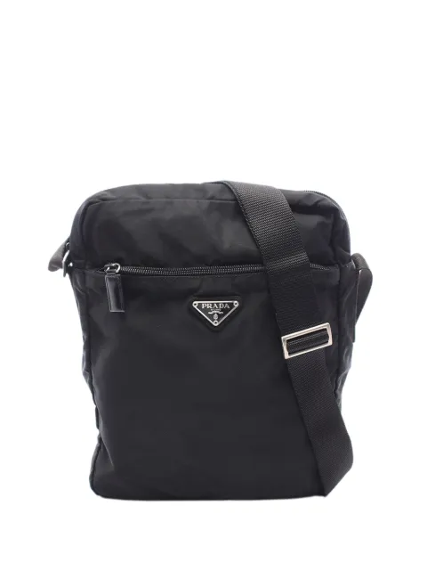 Prada Pre-Owned 2019-2026 Tessuto Zip Top crossbody bag