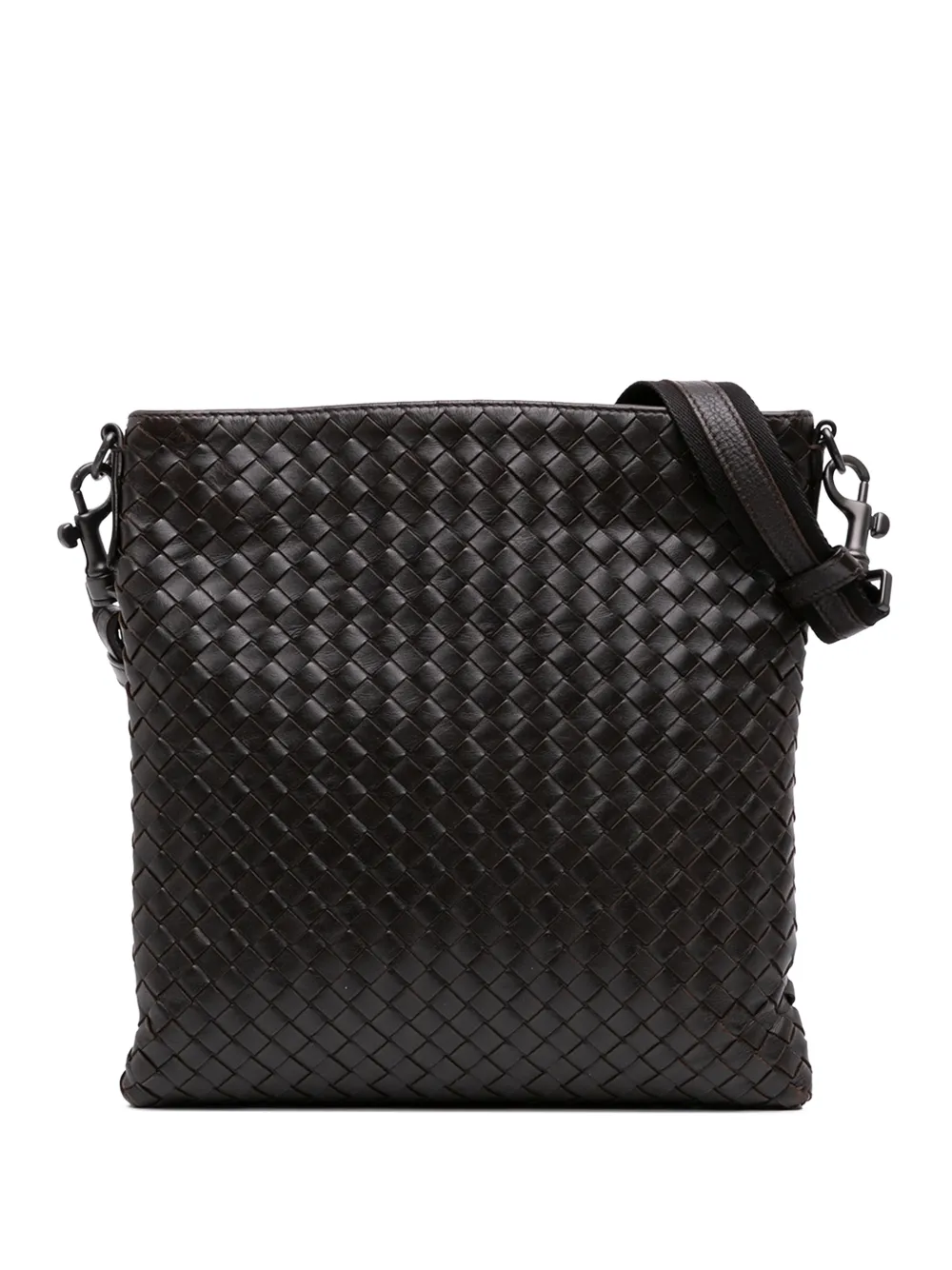 Bottega Veneta Pre-Owned 2012-2026 Nappa Intrecciato VN crossbody bag - Brown
