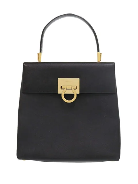Ferragamo Pre-Owned Borsa a tracolla Gancini in pelle con manico 1990-2000