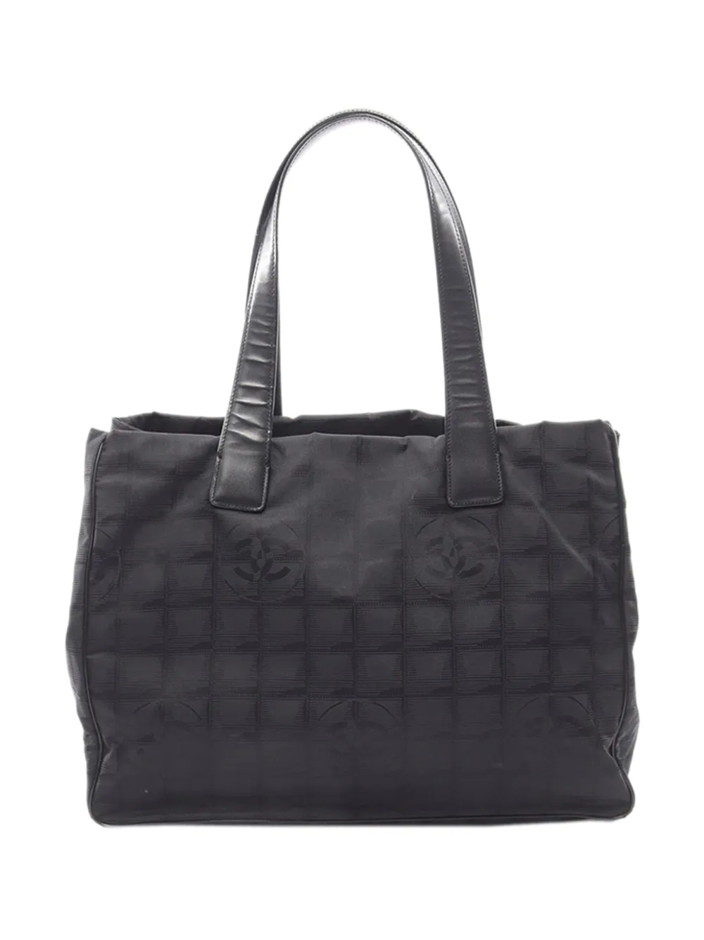 CHANEL Pre-Owned 2004-2005 New Travel Line Nylon tote bag - Noir